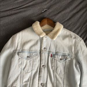 Faded Denim wool lined Jacket